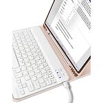 Калъф с клавиатура Tech-Protect за Apple iPad 10 (10.9) 2022 розов