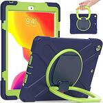 Калъф Tech - Protect X-Armor за iPad 10.2 2019 / 2020 / 2021 Navy/Lime