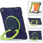 Калъф Tech - Protect X-Armor за iPad 10.2 2019 / 2020 / 2021 Navy/Lime