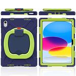 Калъф Tech - Protect X-Armor за iPad 10 (10.9) 2022 Navy/Lime