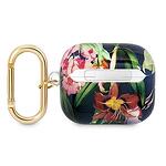 Кейс Guess Flower colection за Airpods 3 Navy