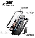 Кейс Tech Protect Kevlar Pro за Samsung Galaxy S23 Plus Black