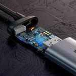 USB-C хъб Basus за свързване от USB-C към VGA и USB-C PD