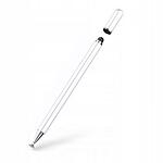 Универсална писалка Tech Protect Charm Stylus Pen White/Silver