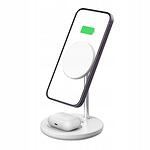 Стойка Tech - Protect QI15W-A21 2in1 MagSafe Wireless charger White