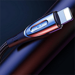 Кабел за бързо зареждане Joyroom Sharp Series USB-A - Lightning 3A 1,2 м черен (S-M411)