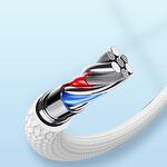 Joyroom кабел USB - Lightning 2.4A A10 Series 2 m бял (S-UL012A10)
