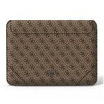 Калъф GUESS за Mackbook и Лаптоп 16" Brown 4G Uptown Triangle logo