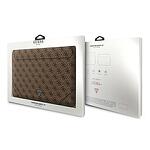 Калъф GUESS за Mackbook и Лаптоп 16" Brown 4G Uptown Triangle logo