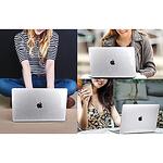 Калъф Tech - Protect Smartshell за MacBook Air 15 2023 Glitter Clear