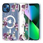 Кейс Tech Protect MagMood MagSafe за iPhone 13 mini Spring Floral