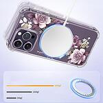 Кейс Tech Protect MagMood MagSafe за iPhone 13 mini Spring Floral