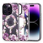 Кейс Tech Protect MagMood MagSafe за iPhone 13 Pro Max Rose Floral