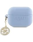 Кейс Guess Diamond Charm за Apple Airpods Pro 2 Blue