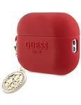 Кейс Guess Diamond Charm за Apple Airpods Pro 2 Red