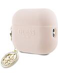 Кейс Guess Diamond Charm за Apple Airpods Pro 2 Nude