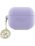 Кейс Guess Diamond Charm за Apple Airpods Pro 2 Lavender