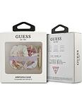 Кейс Guess за Apple Airpods 3 Purple Flowert Strap Colection