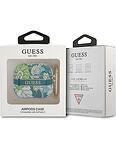 Кейс Guess за Apple Airpods 3 Green Flower Strap Colection