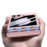 Кейс Tech Protect Magnetic Icon за Samsung Galaxy Z Flip 5 Rose Gold