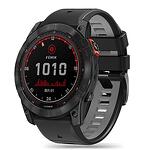 Каишка IconBand Pro за GARMIN FENIX 3 / 5X / 3HR / 5X PLUS / 6X / 6X PRO / 7X Black/Grey