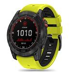 Каишка IconBand Pro за GARMIN FENIX 3 / 5X / 3HR / 5X PLUS / 6X / 6X PRO / 7X Lime/Black