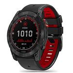 Каишка IconBand Pro за GARMIN FENIX 3 / 5X / 3HR / 5X PLUS / 6X / 6X PRO / 7X Black/Red