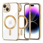 Кейс Tech Protect Magсhine Magsafe за iPhone 15 Gold