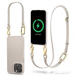 Кейс Spigen Classic Charm Mag MagSafe за iPhone 15 Pro Max Cream