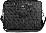 Оригинална чанта за лаптоп 16"Guess 4G Uptawn черна