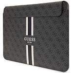 Калъф GUESS за Mackbook и Лаптоп 14" Black 4G PU 4G Printed Stripes