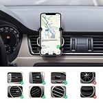 Стойка за кола Ugreen gravity car phone holder black (80871)