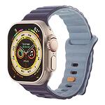 Силиконова каишка GEAR4 Two Tone Sport Band за Apple Watch Ultra 1/ 2 Blue/Navy