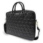 Оригинална чанта GUESS  GUCB15QLBK 16" Quilted Black