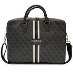 Оригинална чанта GUESS 4G Printed Stripes Laptop Bag 16 Black