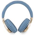 Слушалки Bluetooth Guess on-ear GUBH604GEMB Blue 4G Script