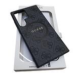 Оригинален калъф GUESS HARDCASE 4G MAGSAFE за Samsung Galaxy S24 Ultra - Черен