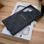 Оригинален калъф GUESS HARDCASE 4G MAGSAFE за Samsung Galaxy S24 Ultra - Черен