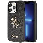 Кейс Guess за iPhone 14 Pro 6.1" Glitter Script 4G Black