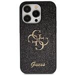 Кейс Guess за iPhone 14 Pro 6.1" Glitter Script 4G Black