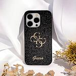 Кейс Guess за iPhone 14 Pro 6.1" Glitter Script 4G Black