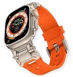 Tech-Protect Delta Pro Каишка за Apple Watch Ultra 1/2 - Orange/Titanium