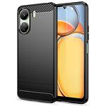 Кейс Tech Protect TPUCARBON за Xiaomi Redmi 13C Black