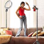 Tech-Protect L03S Bluetooth Selfie Stick Tripod - черен