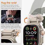 Tech-Protect Delta Pro Каишка за Apple Watch Ultra 1/2 - Green/Titanium