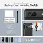 Защитно стъкло за камера Spigen Optik.TR "EZ FIT" за Google Pixel 8A, Прозрачно, 2 броя