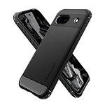 Spigen Rugged Armor Калъф за Google Pixel 8A, Матов Черен