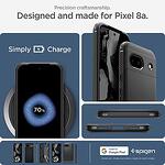 Spigen Rugged Armor Калъф за Google Pixel 8A, Матов Черен