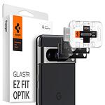 Spigen Optik.TR "EZ FIT" Протектор за камера за Google Pixel 8, Черен (2 броя)