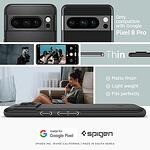 Spigen Thin Fit Калъф за Google Pixel 8 Pro, Черен